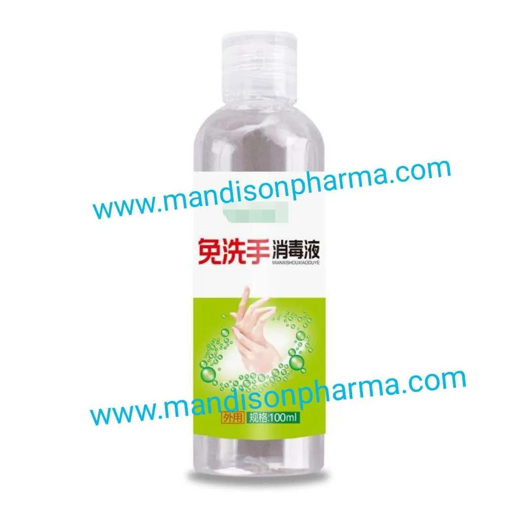 Waterless Alcohol-Based Disposable Hand Sanitizer 100/300ml