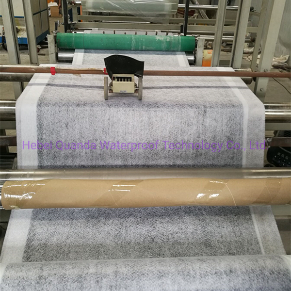 EPDM Rubber Waterproof Membrane Underlayment with Fabric Backed