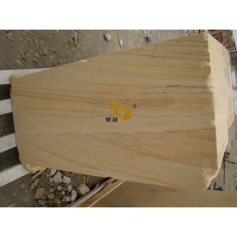Wooden Yellow Sandstone for Floor/Wall/Tile/Building Materials