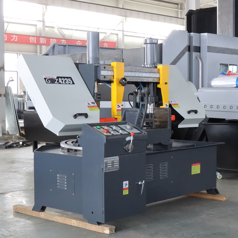 Ленточная пила по металлу промышленная угловая GHZ4230