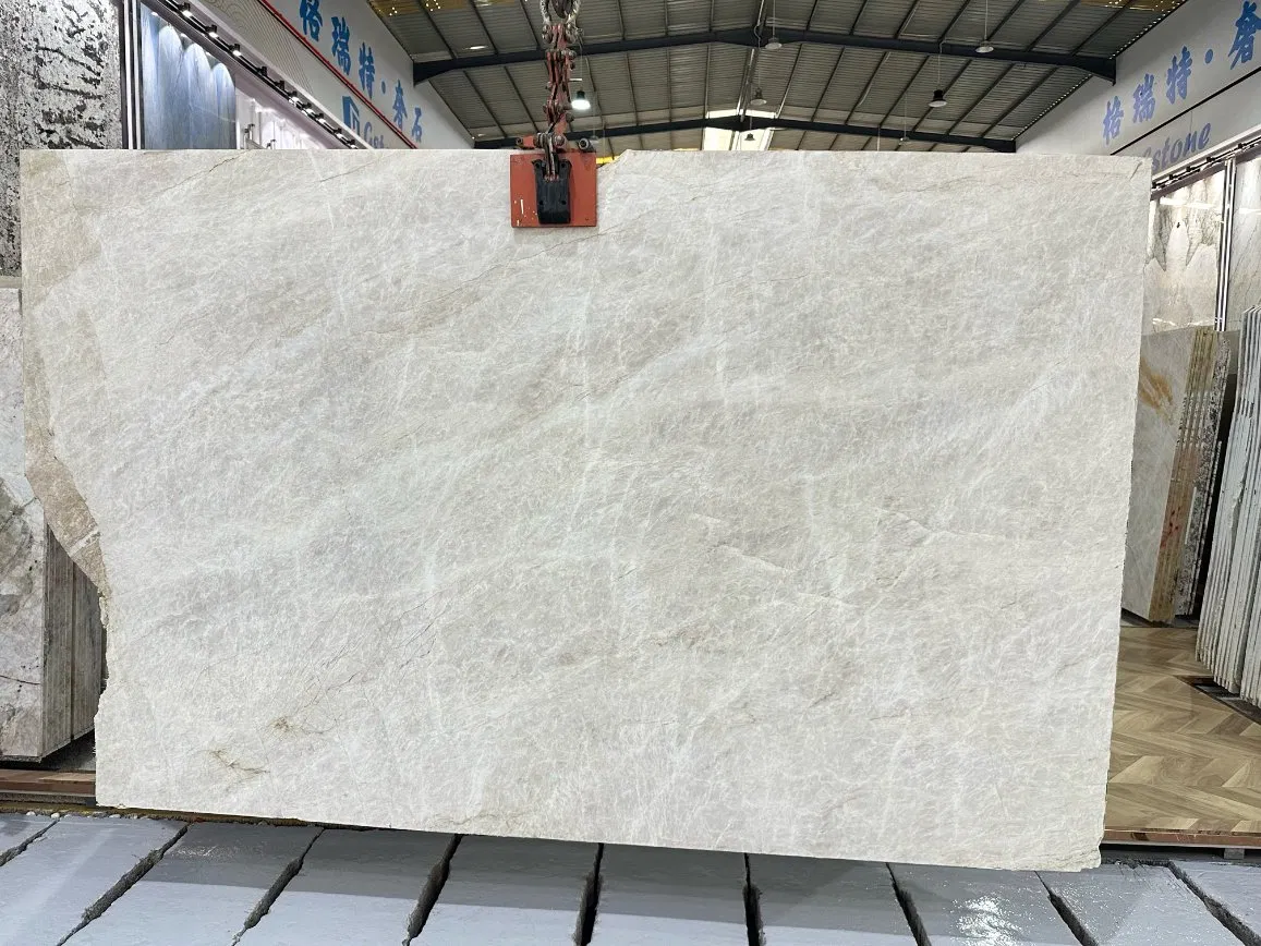 Taj Mahal Quartzite Marble Granite Stone with 2 Cm Thickness Polished Slabs
