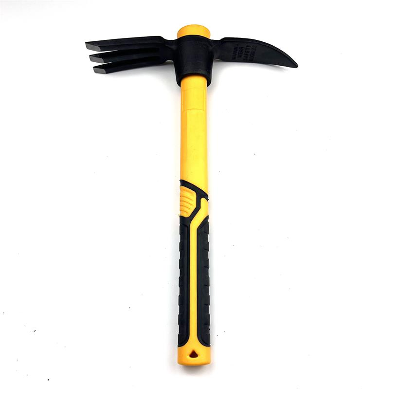 High Quality Forged Steel 400g Garden Hoe Tool with Plastic Handle
