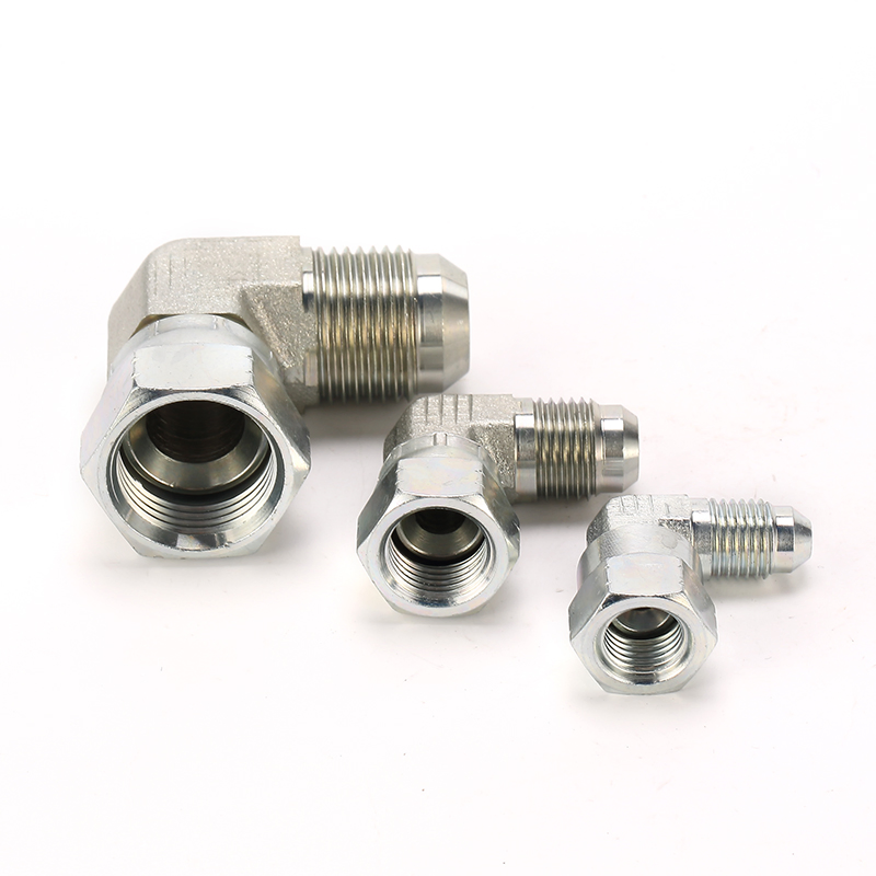 Male Jic/Female Jic 74deg Cone Seal 90deg Elbow Adapter