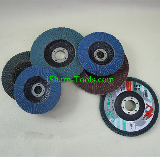 Лепестковый керамический круг iSharp для дерева и металла