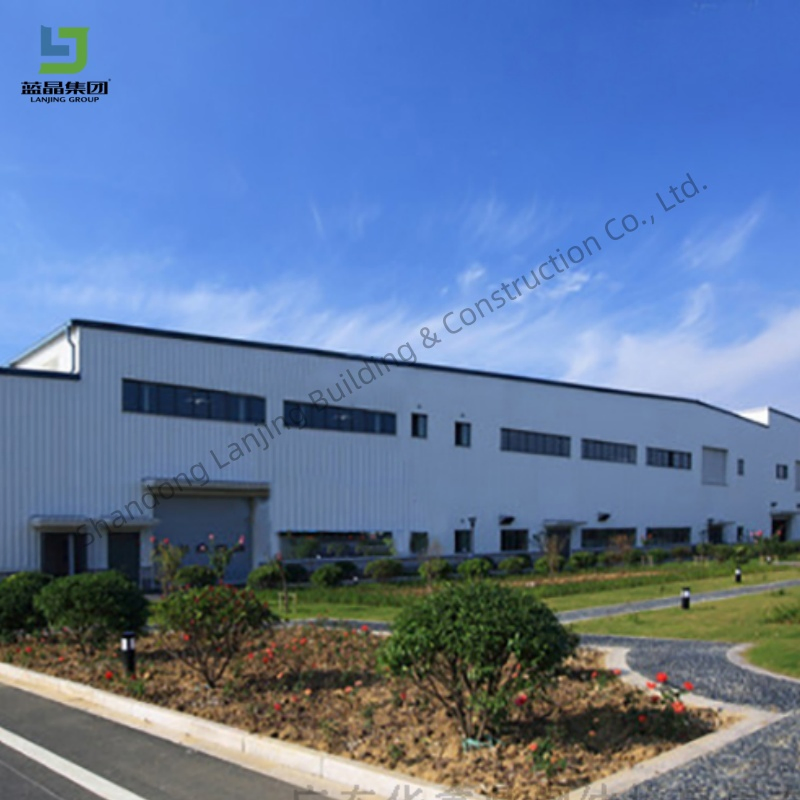 Light Steel Structure Industrial Prefab Multi Large Span Space Building Storage Warehouse Metal Warehouse Workshop Storage Shed Chicken House Crane Price Garage