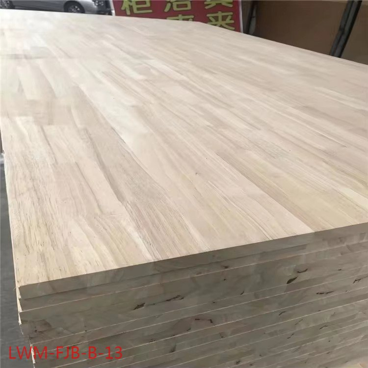Good Quality Paulownia Solid Wood Lumber Pine/Rubberwood Finger Joint Board Panel 12mm