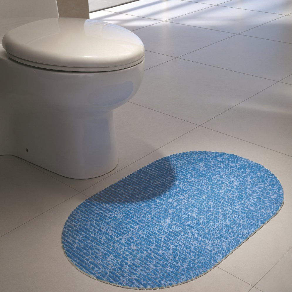 Custom Printed Indoor Anti Slip PVC Foaming Kitchen Rug Floor Toilet Mat