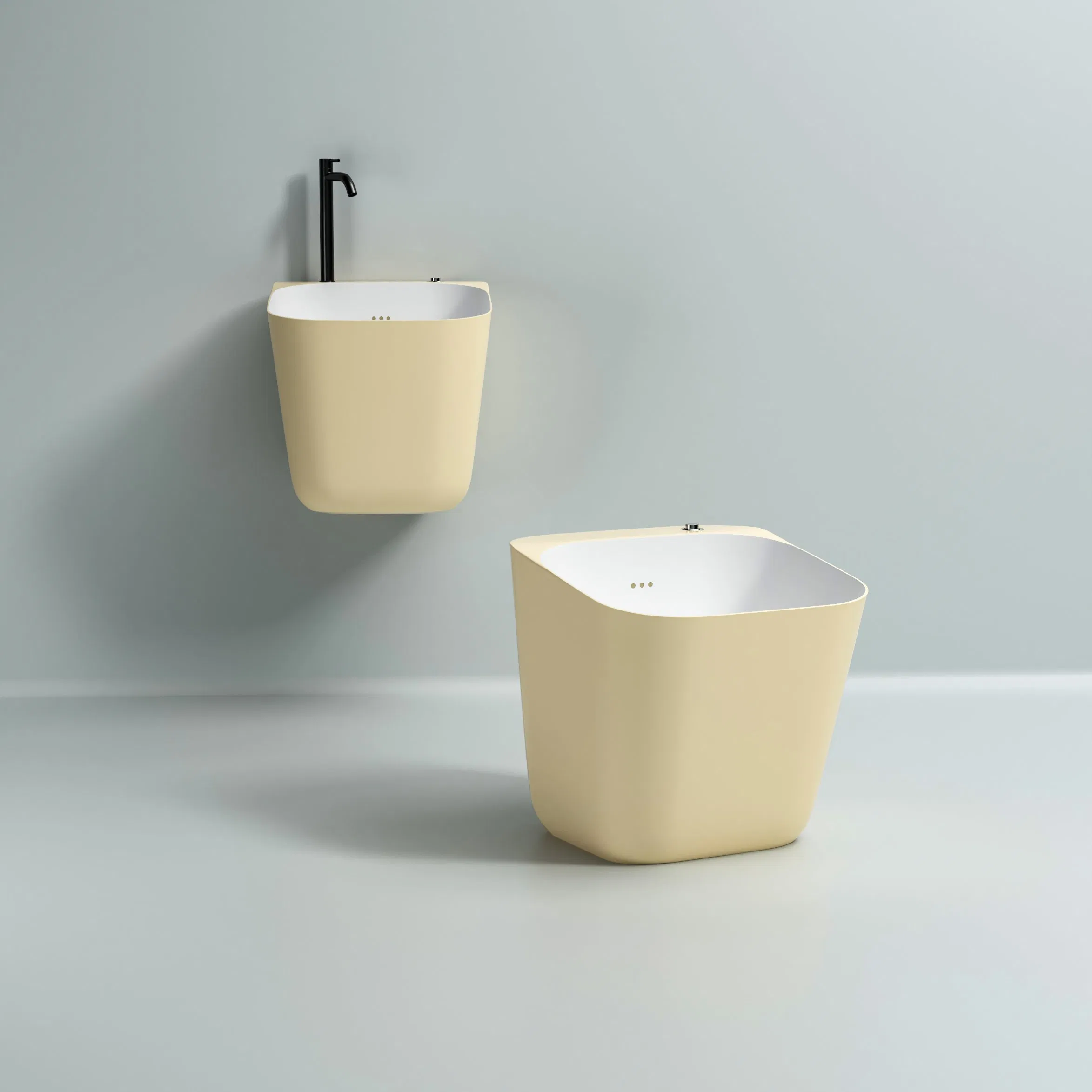 Chaozhou Sanitary Ware Wholesale Multi Color Wall Hung Floor Standing Mop Tub Mop Basin Mop Sink