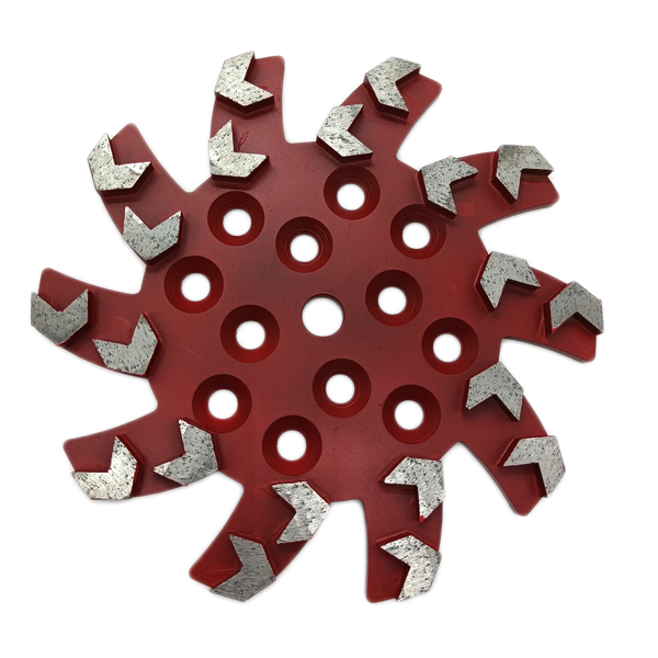 Алмазный шлифовальный круг 250 мм для бетона и металла