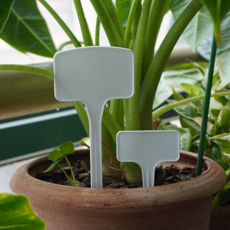 High Quality Plastic Plant Labels Durable Garden Markers for Outdoor Indoor Use