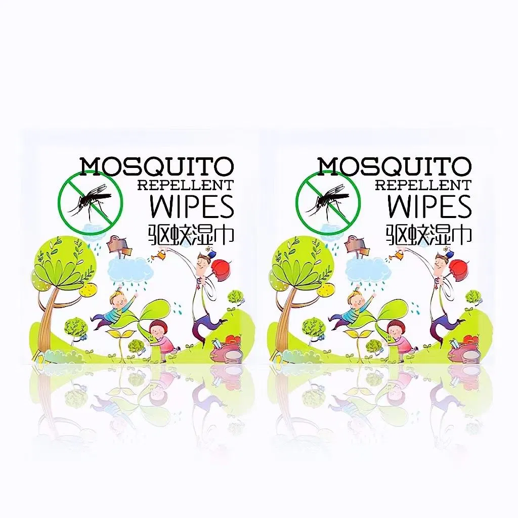 Travel-Ready Mosquito Repellent Wipes for Camping and Hiking
