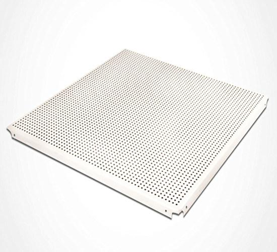 Shopping Mall Hospital Decorative Acoustic 2*2FT Aluminum Square Ceiling Panel