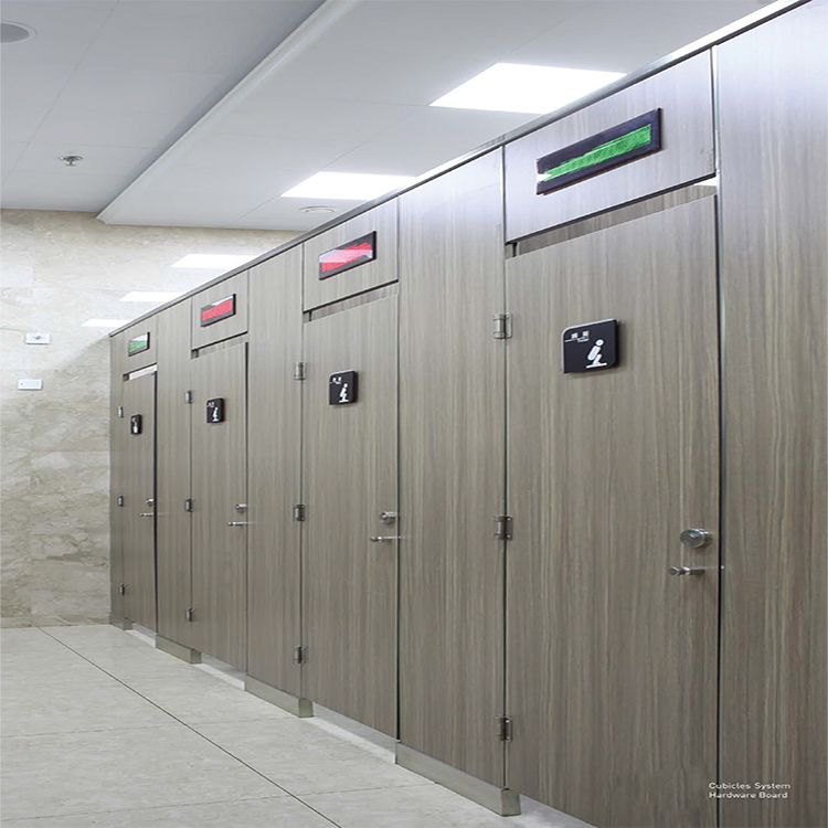 Modern Design Washroom Cubicle Bathroom Stalls HPL Board Toilet Cubicle Partition