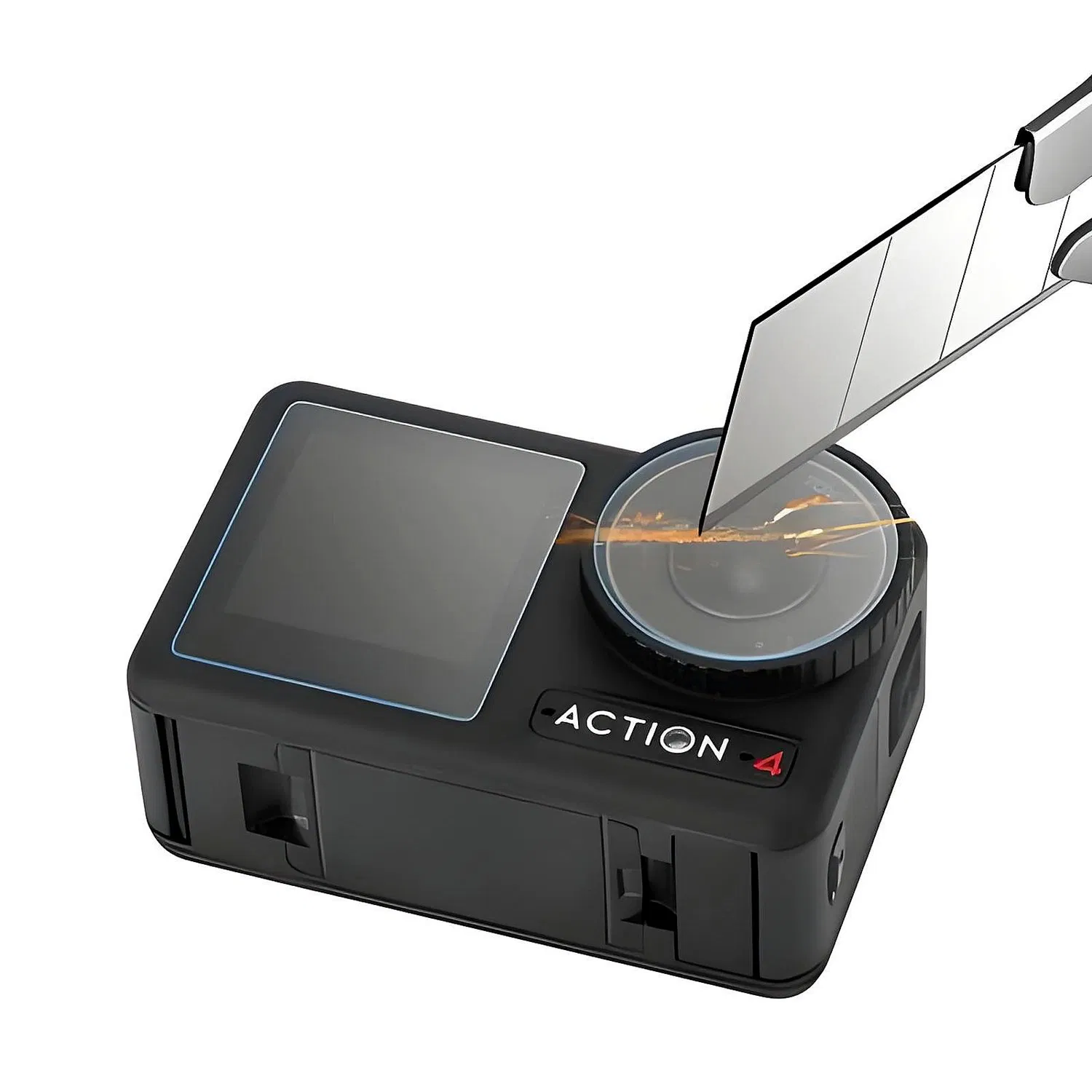 Wide Viewing Angle Camera Lens Protection Screen Tempered Glass