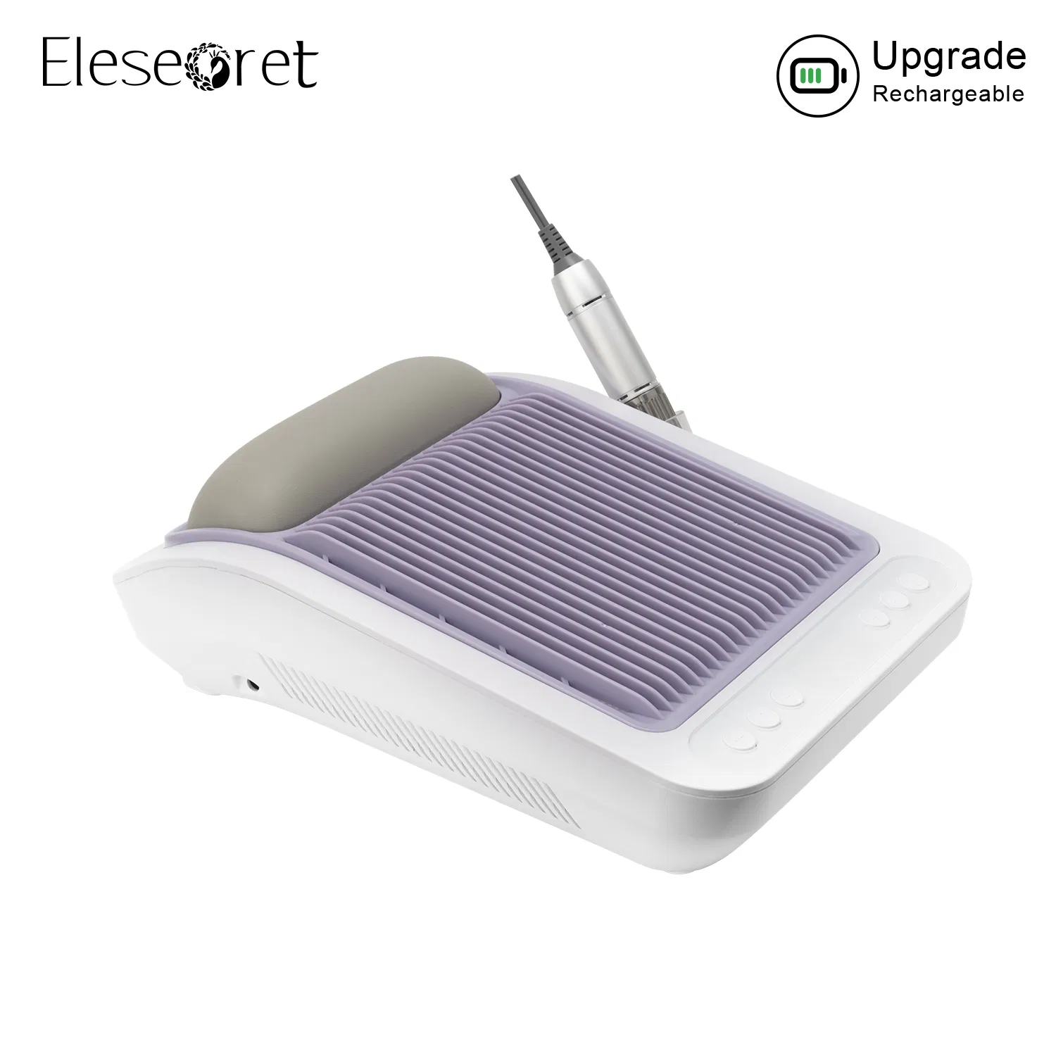 Nail Art Vacuum Cleaner Large Suction No Dust Nail Grinding Dust Collector