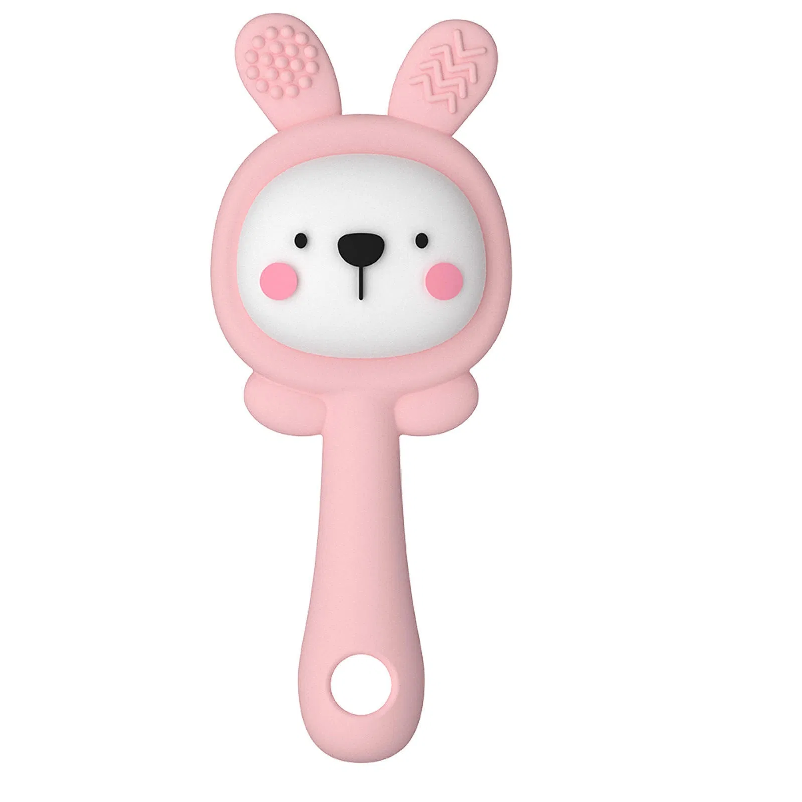 Cute Animal Bunny Silicone Soft Toys Cartoon Teething Toy