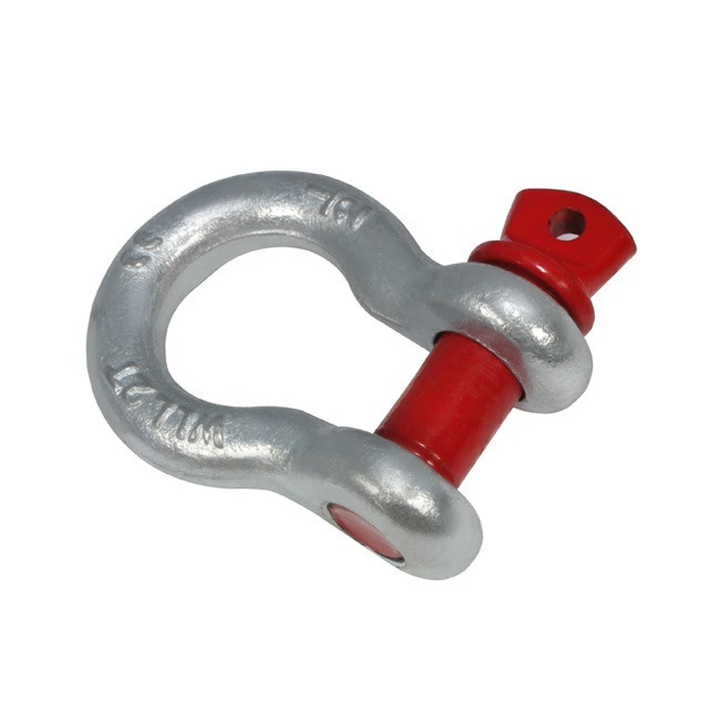 Colorful Galvanized Us Type G210 Heavy Duty Large Bow Lifting Chain Shackle Suppliers