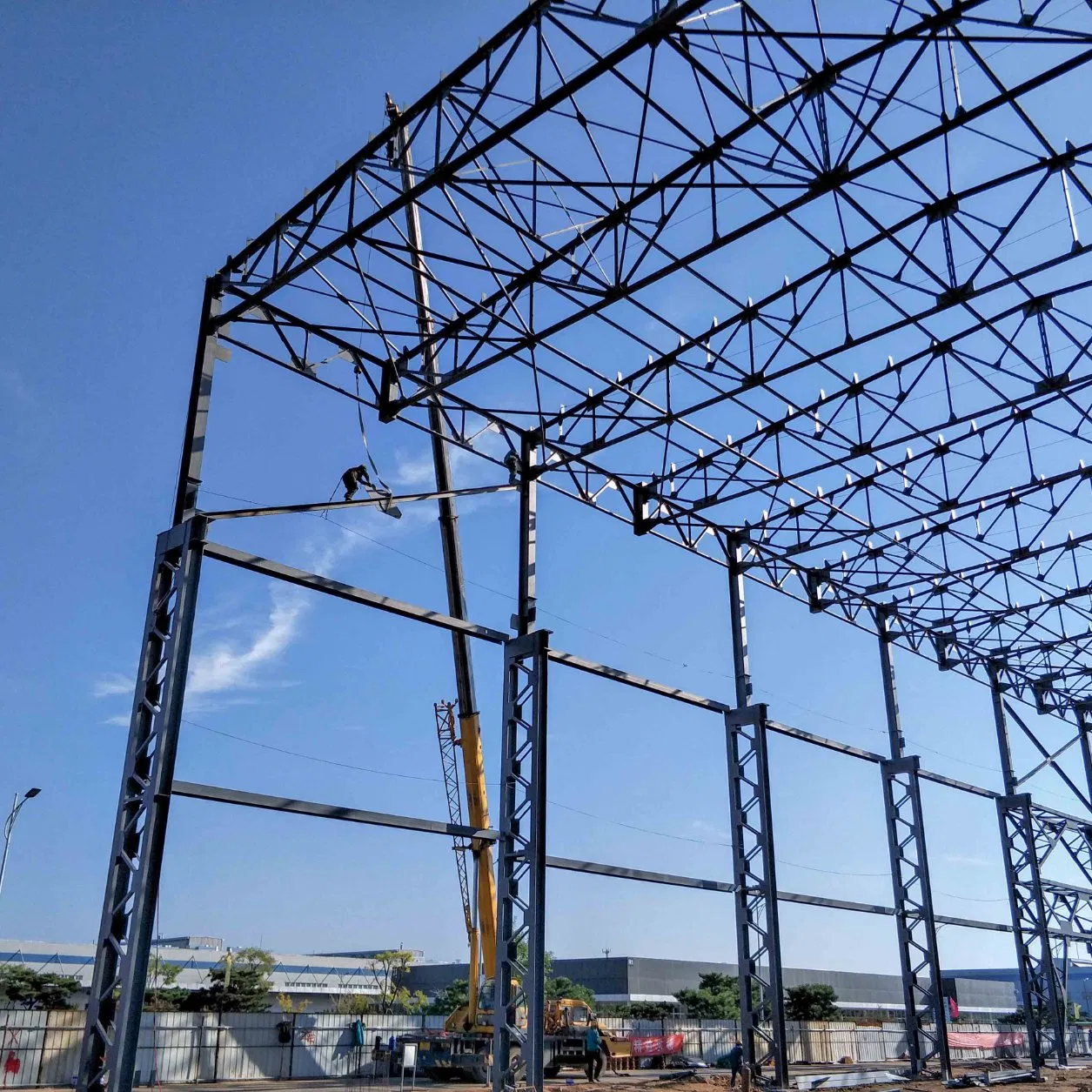 Steel Structure Workshop Tanzania Can Be Customized