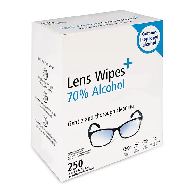 OEM Private Label Anti-Fog Lens Wipes Anti Fog Wipes for Glasses Cleaning