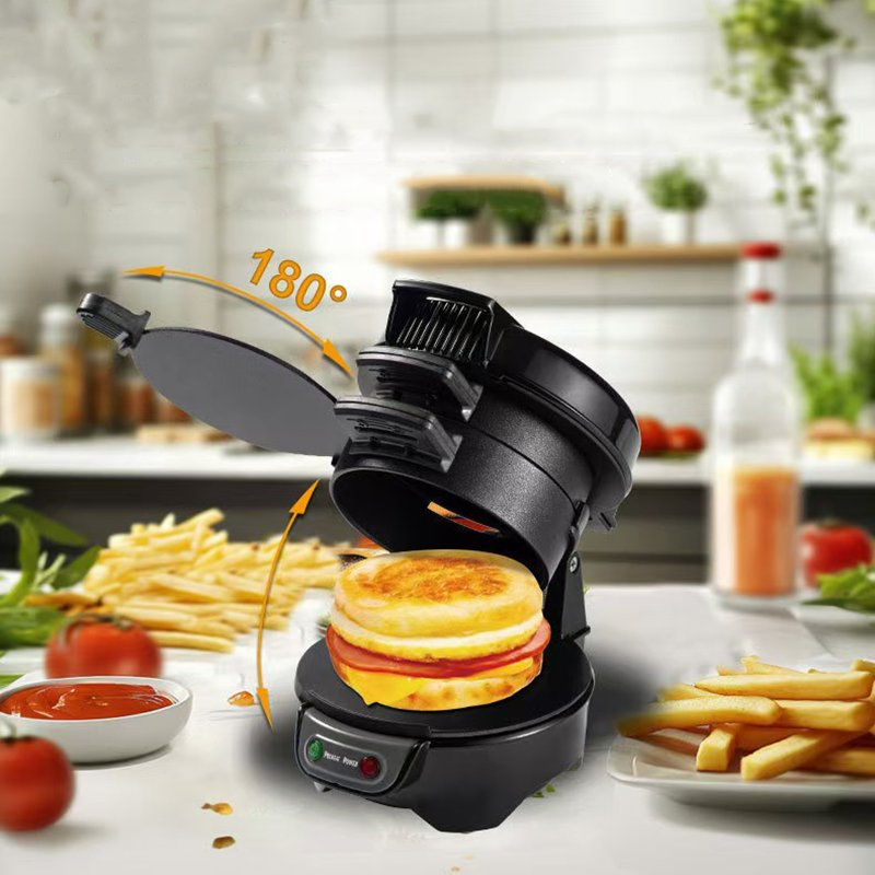 Breakfast Sandwich Maker for Mini Pancakes and Fried Eggs