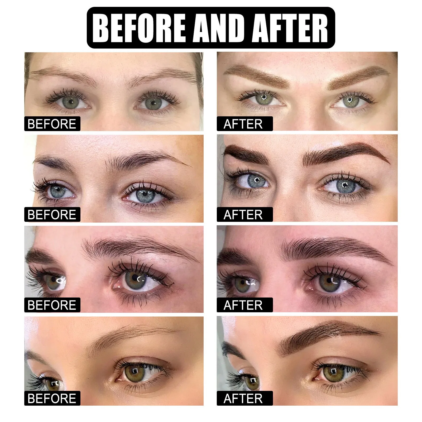 Long Lasting Makeup Eyebrow Enhancers Soap Wax Clear Vegan Eyebrow Gel Wax
