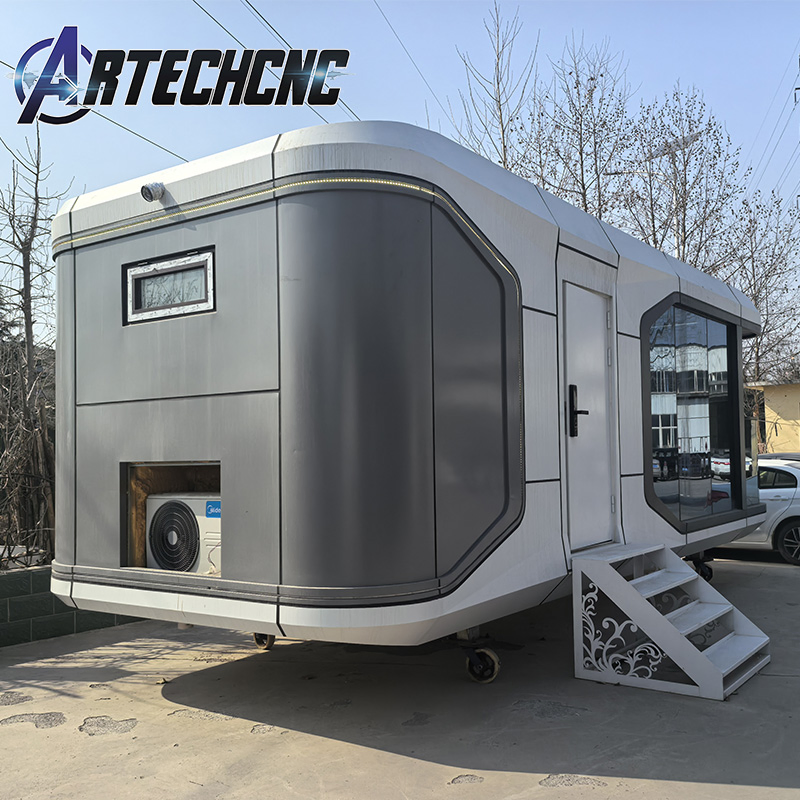 Space Capsules Are Used for Accommodation in The Tourism Industry