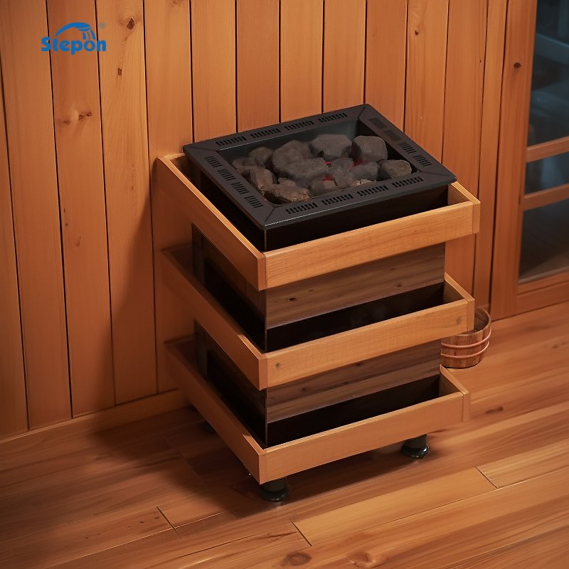 Stepon OEM ODM Electric Sauna Heater WiFi APP Control Sauna Stove 6kw/220V