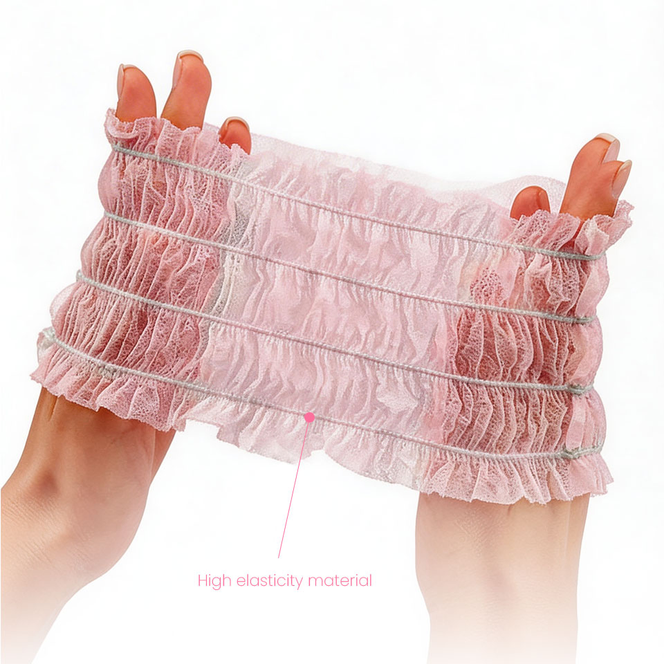 Disposable Hairband Bath Products Essential for Going out