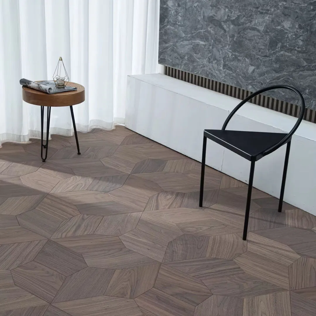 Premium Walnut Engineered Parquet Flooring for Stylish Interiors