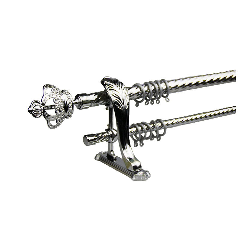 Telescopic Rod Curtain Backdrop Adjustable Shower Curtain Rod