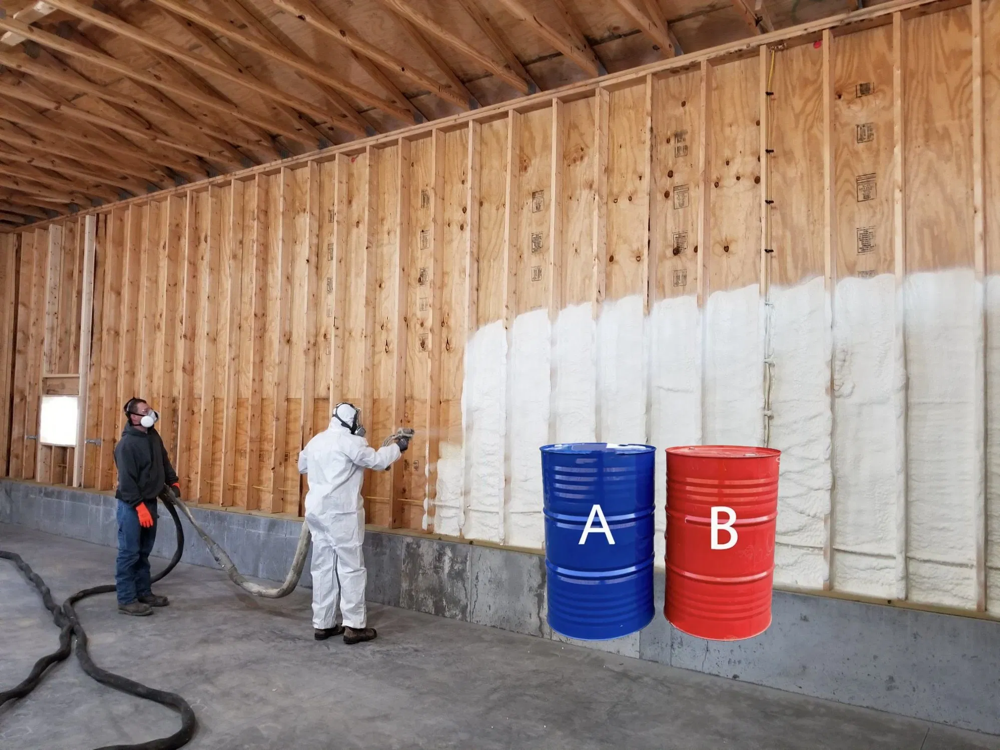 PU Foam Raw Material for Insulation and Cushioning with Polyether Polyol