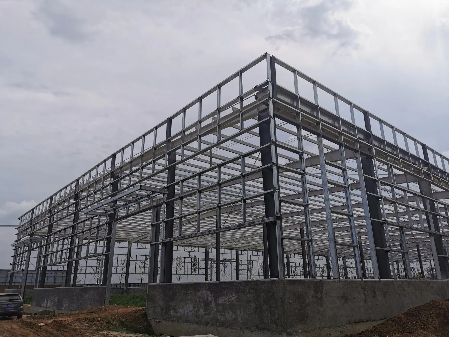 Design Adjustable Steel Columns Steel Building Erectors Metal Structure Building
