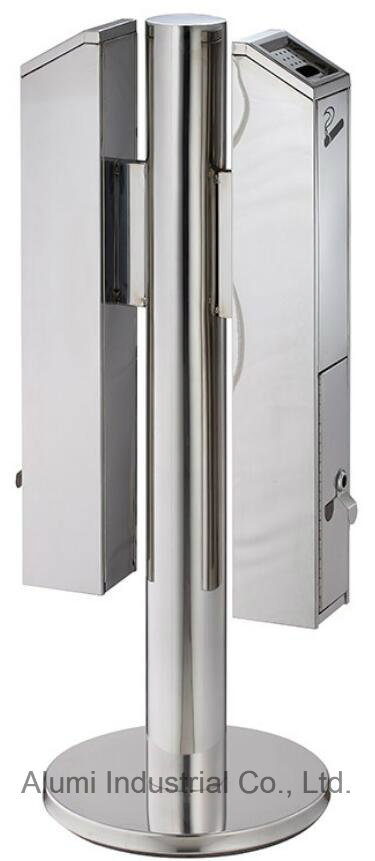 Стальная пепельница-стойка AL466