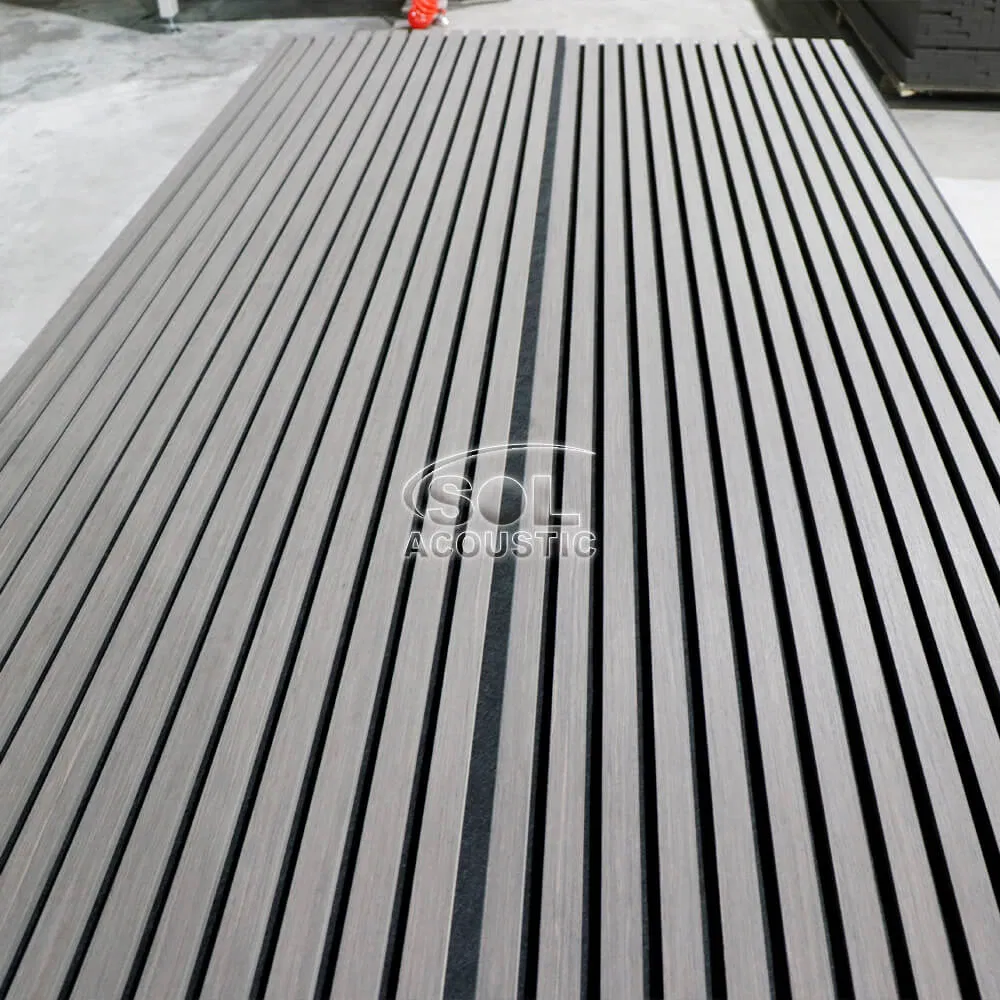 Sol Acoustic Wall Boards Wood Ceiling Board for Indoor Wall Panel