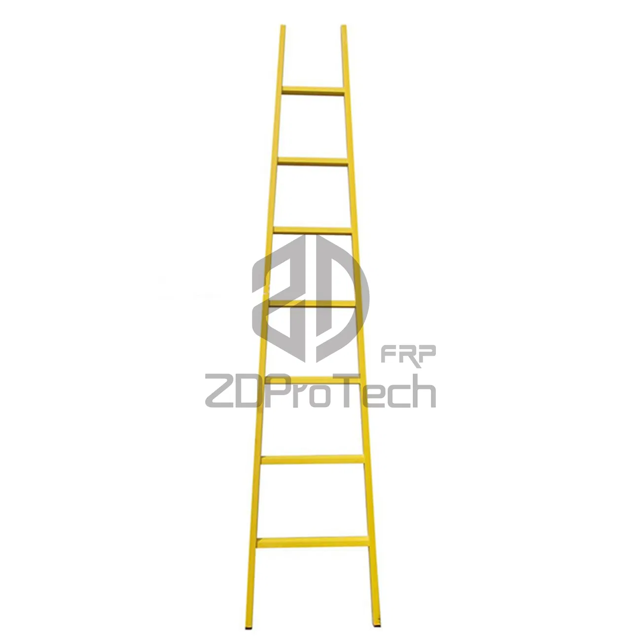 5m Fiberglass R-Rung Straight Ladder/ FRP Extension Ladder From Factory Outlet.