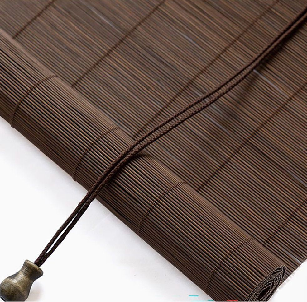 High Quality Cordless Blinds with Natural Bamboo Easy to Lift Window Blinds