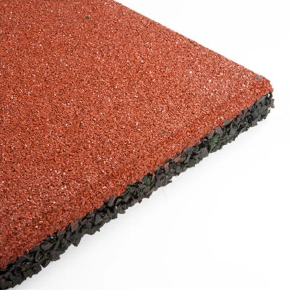 High Traffic Rubber Floor Tile Mat Outdoor Flooring 1mx1m for Kids Play Area