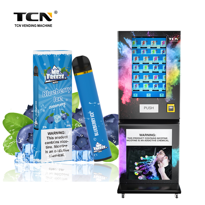 Tcn Wholesale Small Vending E-Cigarette Vape Vending Machines with Age Recognition