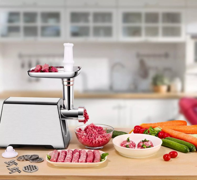 Household Commercial Electric Meat Grinder 300W Sausage Filling Meat Mincer Machine