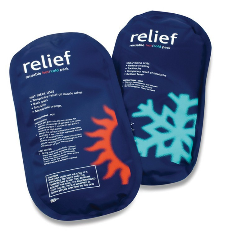 Hot Selling Reusable Custom Printed Hot Cold Ice Gel Pack for Muscle Ache Pain Relief