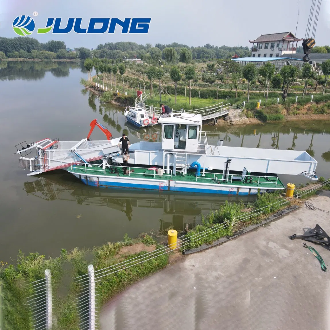 Гидроизвлекатель водного гиацинта JLAWH75