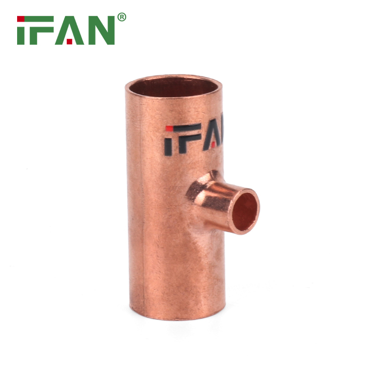 Ifan Durable 6-219mm Water Pipe Fittings Copper Press Copper Pipes Fittings High Standard Copper Press Fitting