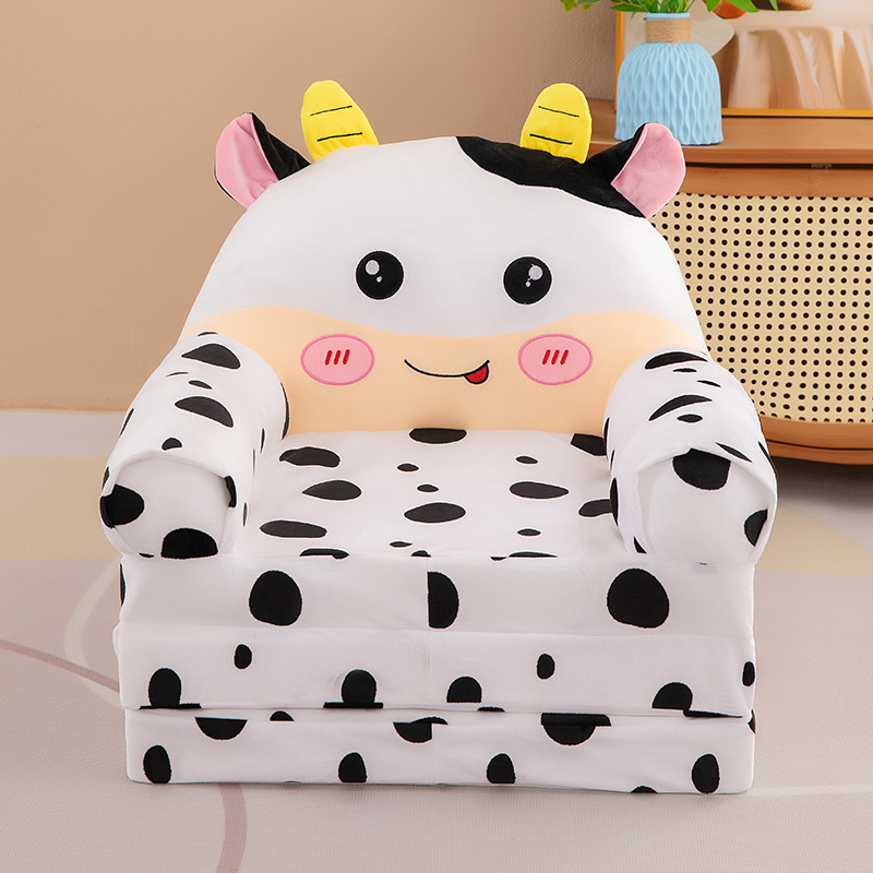 Best Gift Cartoon Cute Children's Lazy Seat Fold-out Sofa Bed