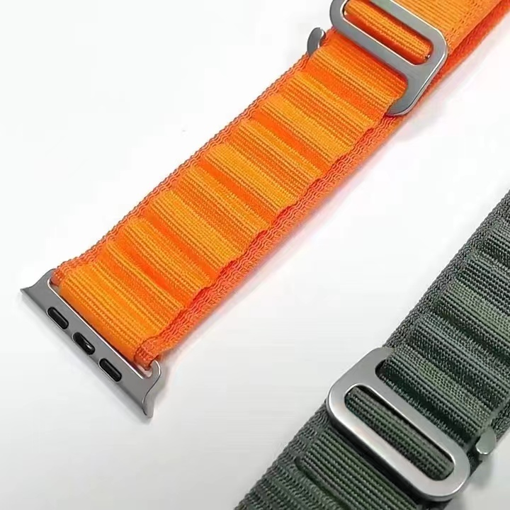 Nylon Bracelet for Apple Watch 45mm 44mm Alpine Loop Strap for iWatch Series 3 5 4 Se 6 7 8