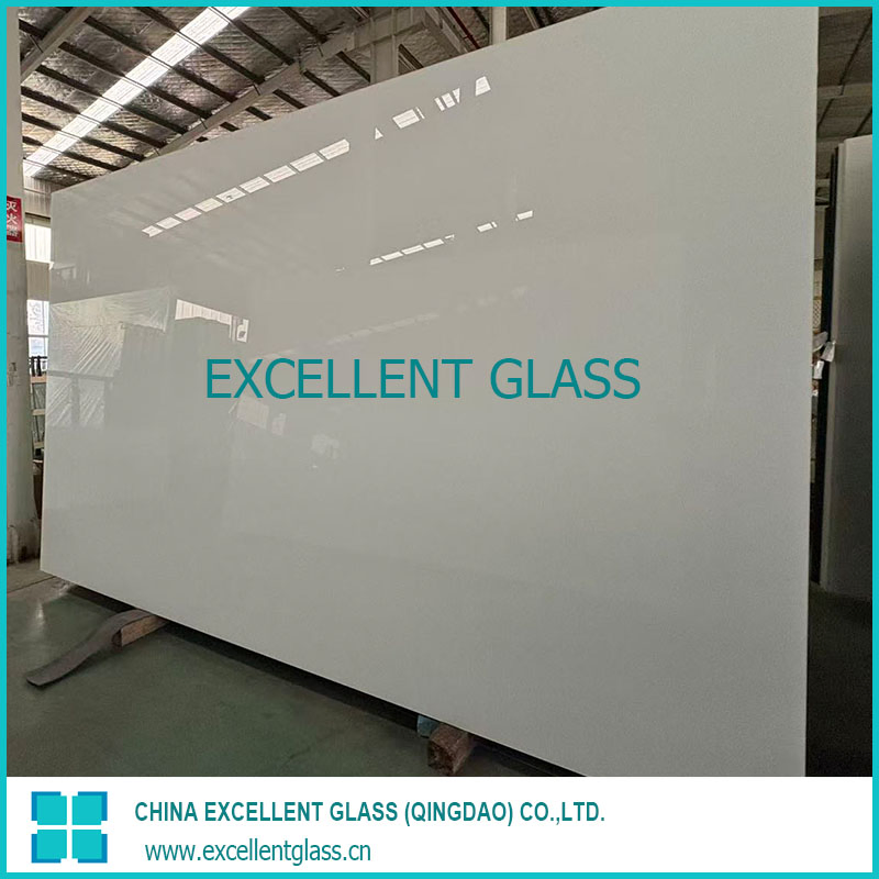 White Patinted Glass/Colored Galss/Shaped Glass/Vinyl Backed Glass/Wardrobe Doors