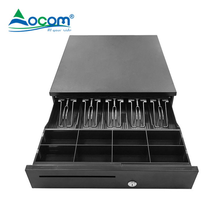 Ocom Commercial-Grade Cash Drawer, Easy Maintenance Design, Automated Drawer, 5b8c/6b4c