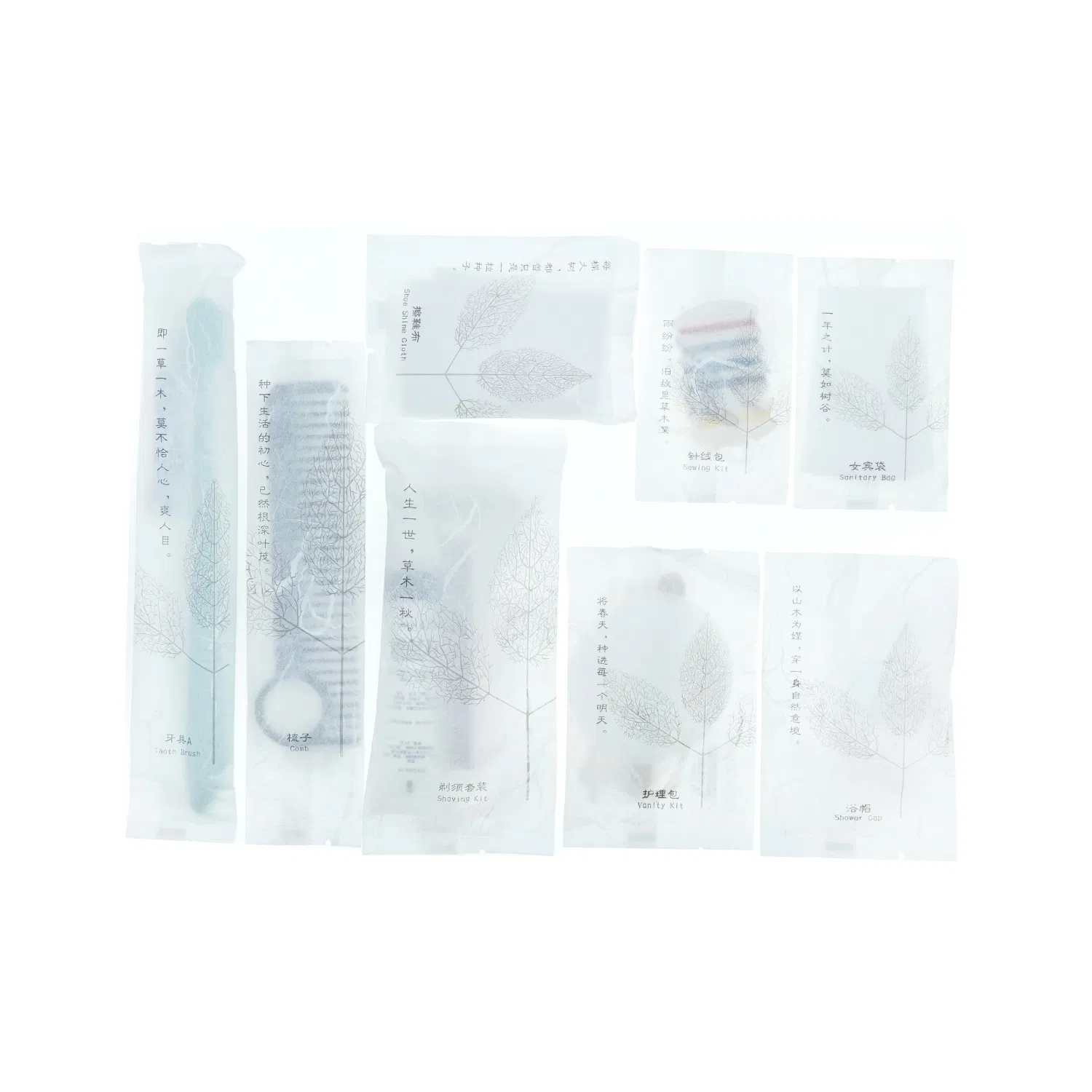 Environmentally Friendly Non-Woven Fabric Hotel Wash Set 01