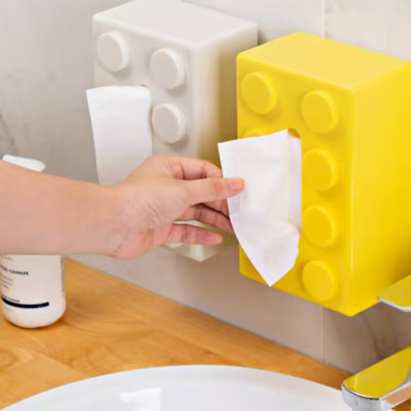 New Design Building Blocks Premium Creative Living Room Bathroom Tissue Box