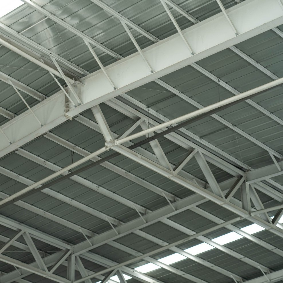 Prefabricated Metal High-Quality Membrane Customized Truss Display Building Welded Steel Structure