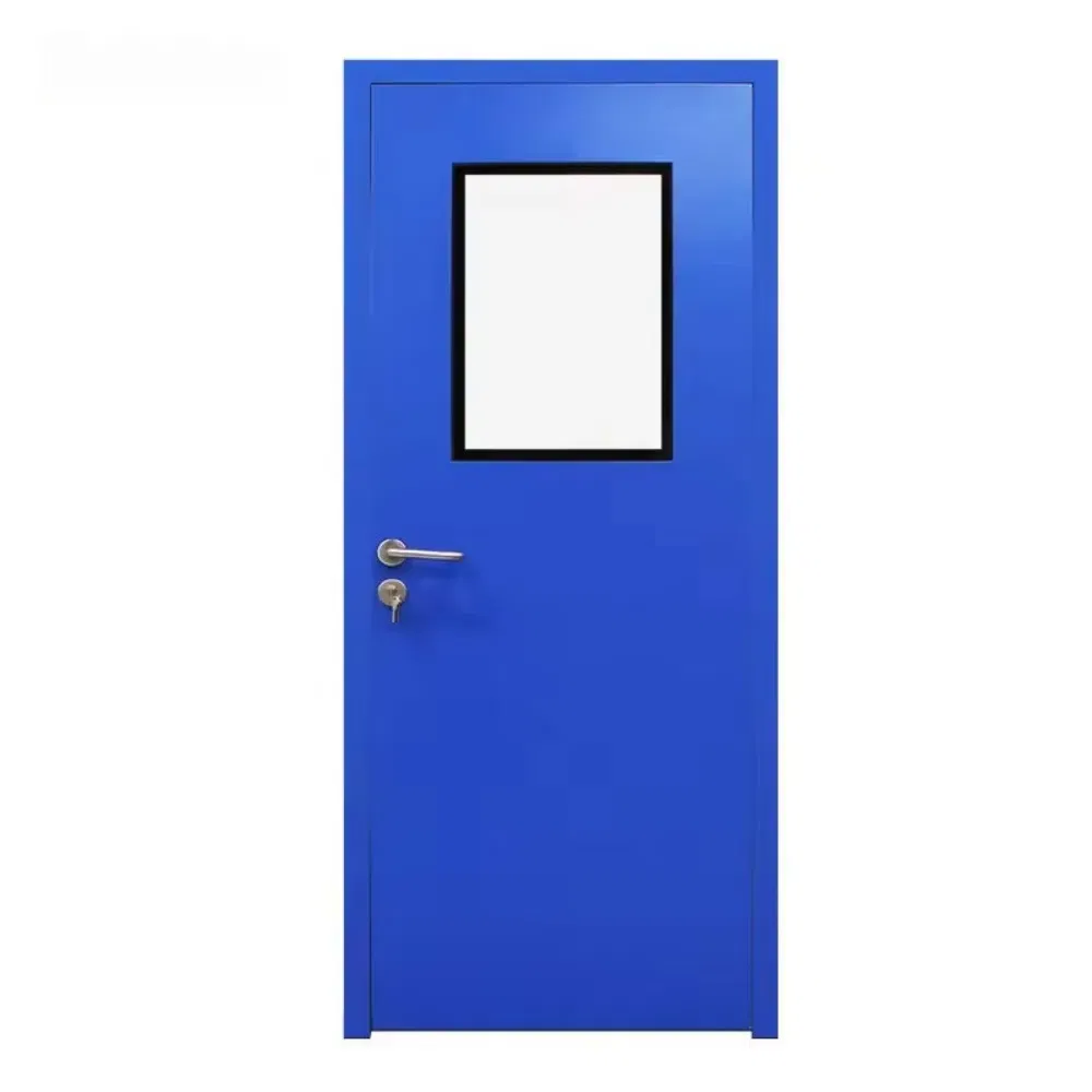 Custom Steel Fire Rated Door - 60/90 Min Fire Resistance for Commercial Building OEM